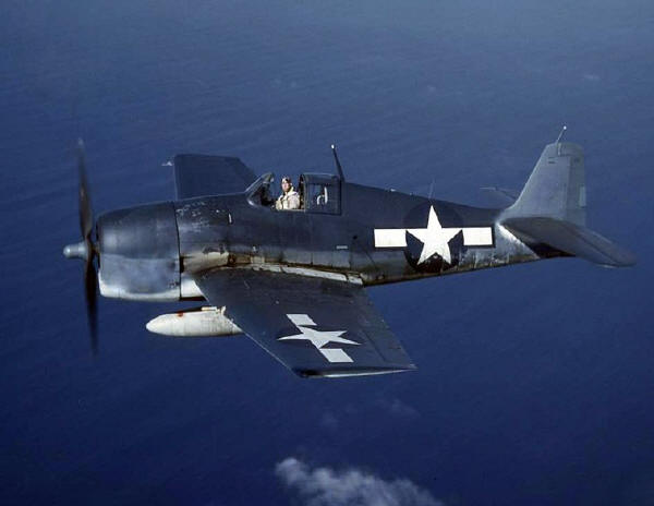F6F-3 in three color paint