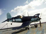 crash landing F4U-1